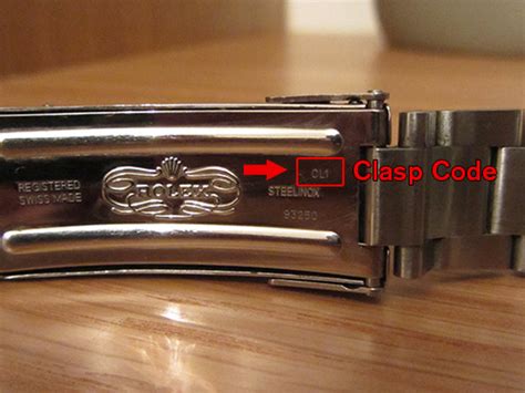 rolex clasp code g0d|rolex wrist codes.